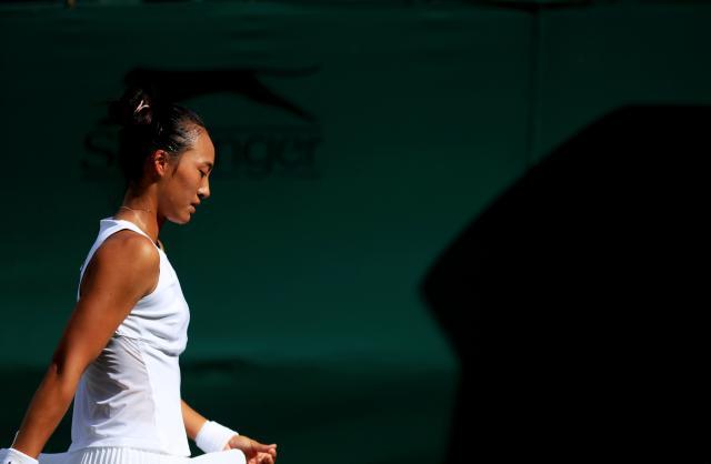 郑钦文:遗憾未能把握住机会 首战温网给自己打6分